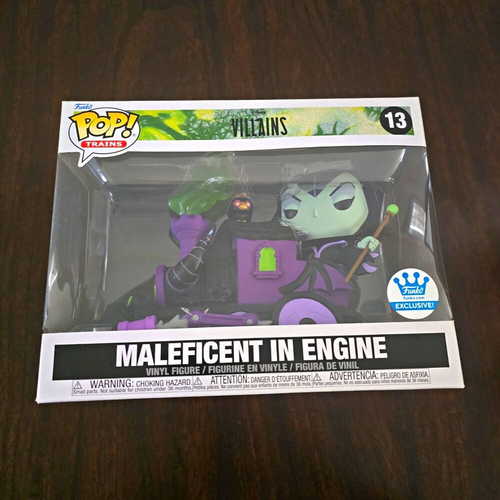 Funko Pop! Trains: Maleficent in Engine #13 (Exclusive) Disney Villains